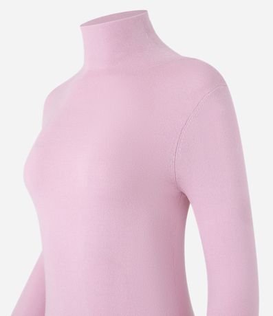 Blusa Básica en Punto Pesado con Cuello Alto 2