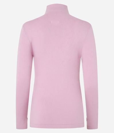 Blusa Básica en Punto Pesado con Cuello Alto 3