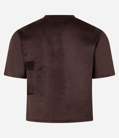 Blusa en Gamuza con Escote V 5