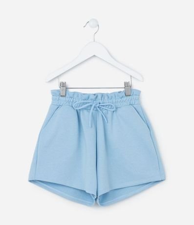 Short Clochard Infantil en Algodón con Bolsillo - Talle 5 a 14 años 2