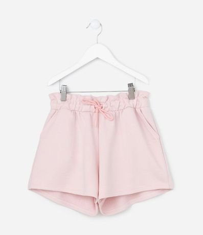 Short Clochard Infantil en Algodón con Bolsillo - Talle 5 a 14 años