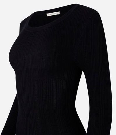 Sueter Básico de Punto Acanalado 7