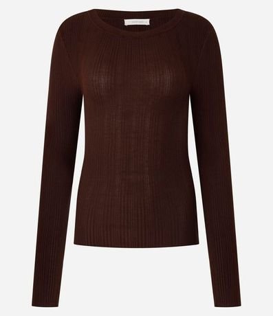 Sueter Básico de Punto Acanalado 5