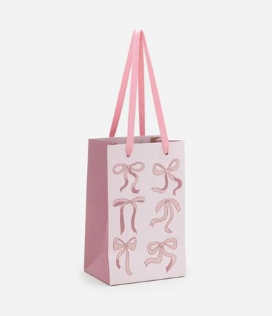 Embalaje de Regalo Pequena con Estampa de Lacitos