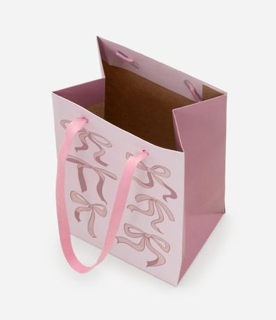 Embalaje de Regalo Pequena con Estampa de Lacitos 2