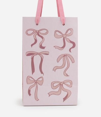 Embalaje de Regalo Pequena con Estampa de Lacitos 3