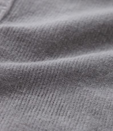 Pantalón Recto Infantil en Terciopelo con Bolsillos - Talle 5 a 14  Anos 3