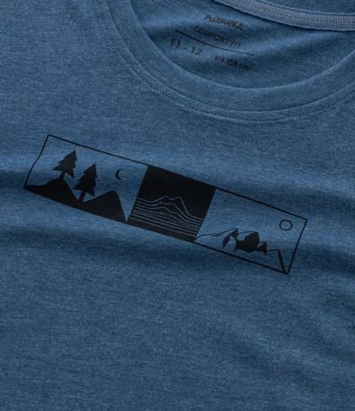 Remera Infantil con Estampa Paisaje - Talle 5 a 14 años 4