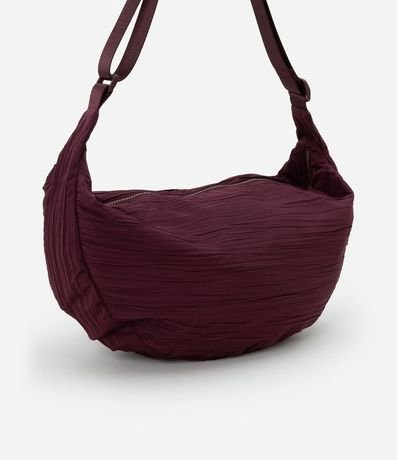 Bolso Hobo Mediana con Correa Transversal Ajustable