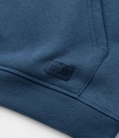 Saco Infantil Básico con Capucha y Bolsillos - Tam- 5 a 14 años 7