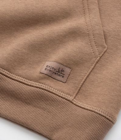 Saco Infantil Básico con Capucha y Bolsillos - Tam- 5 a 14 años 7