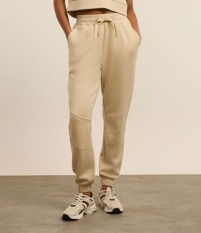 Pantalón Jogger Deportiva en Modal con Lazo en la Cintura 2