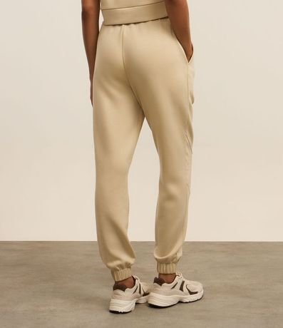 Pantalón Jogger Deportiva en Modal con Lazo en la Cintura 3