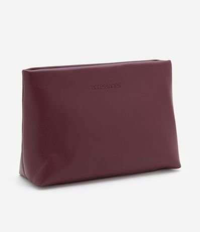Necesaire Trapecio en PU