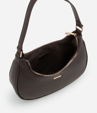 Cartera Baguette Pequeña y Estructurada con Correa de Mano 6