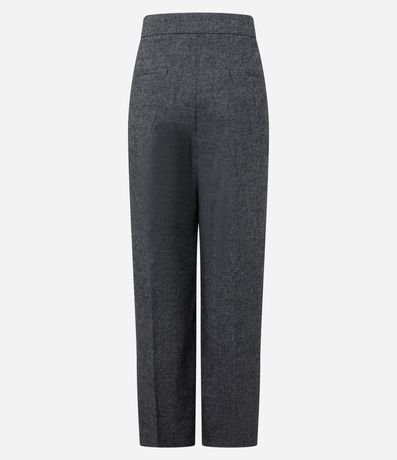 Pantalón Sastrería Reta en Polivelour con Cintura Alta 6