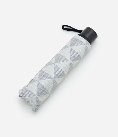 Sombrilla con Estampa Mosaico de Triángulos 2