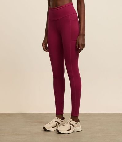 Pantalón Legging Deportivo en Poliamida con Cintura Texturizado 2