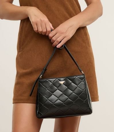 Bolsa Transversal Pequeño en PU con Textura