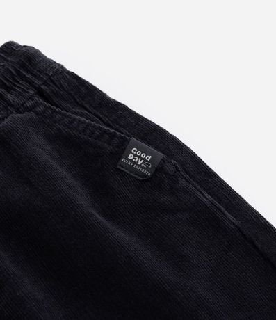 Pantalón Recto Infantil en Terciopelo con Lazo en la Cintura - Talle 1 a 5 años 6