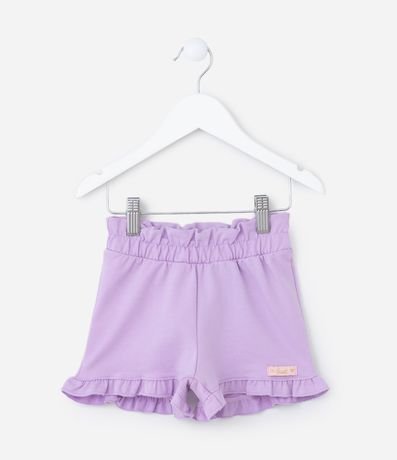 Short Infantil con Volados - Talle 1 a 5 años