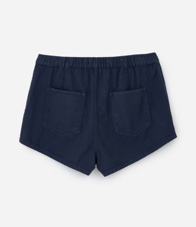 Short Pollera en Sarga Liso con Botones Curve & Plus Size 6