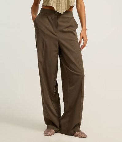 Pantalón Recto Sastrería con Bolsillos 3