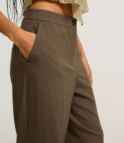 Pantalón Recto Sastrería con Bolsillos 4