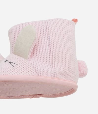 Bota Infantil con Estampa Cara de Animalito - Talle 0 a 12 meses 3