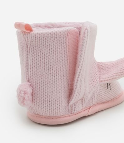 Bota Infantil con Estampa Cara de Animalito - Talle 0 a 12 meses 4