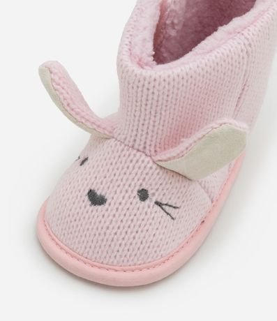 Bota Infantil con Estampa Cara de Animalito - Talle 0 a 12 meses 5