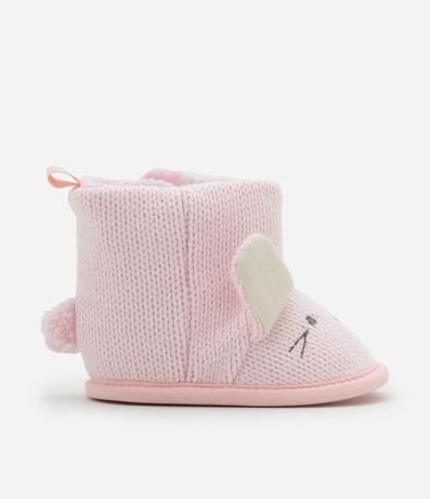 Bota Infantil con Estampa Cara de Animalito - Talle 0 a 12 meses 6