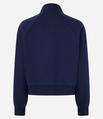 Saco Cuello Alto con Detalle Contrastante 4