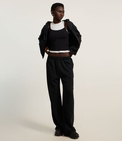 Blusa Cropped en Algodón con Bretel Fino 2