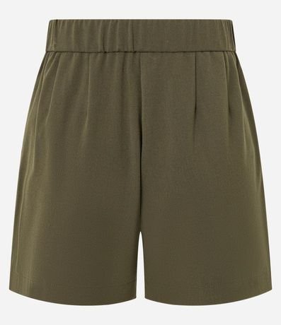 Short en Sastrería con Pliegues y Bolsillos 2