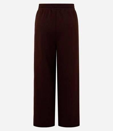 Pantalón Recto Sastrería con Raya Lateral 7