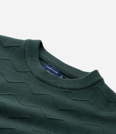 Suéter de Punto con Textura Zigzag 5