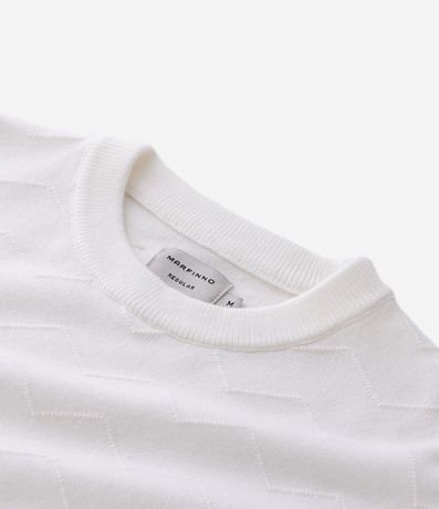 Suéter de Punto con Textura Zigzag 5