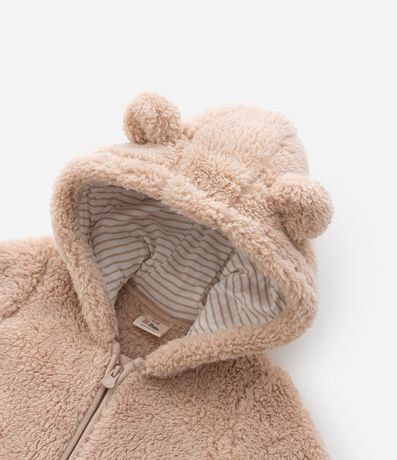 Mono Infantil en Fleece con Capucha y Orejitas - Talle RN a 18 meses 8