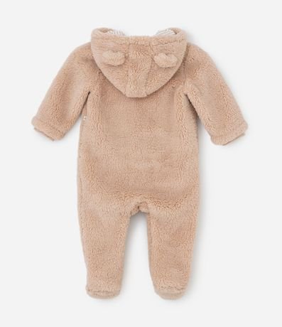 Mono Infantil en Fleece con Capucha y Orejitas - Talle RN a 18 meses 3