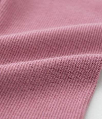 Pantalón en Rib Infantil con Moña y Bolsillo Delanteros - Talle 0 a 18 meses 3