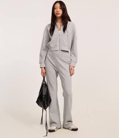 Saco Slim en Algodón con Capucha y Forro Fleece 3