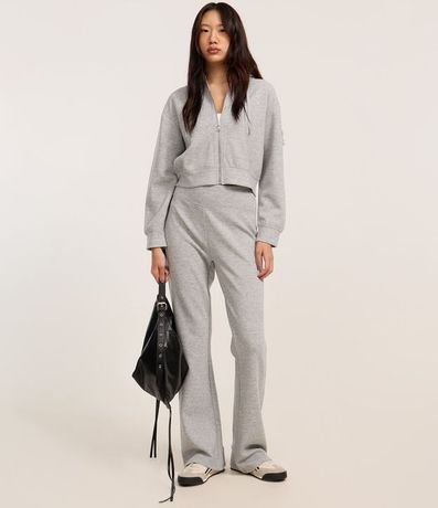 Saco Slim en Algodón con Capucha y Forro Fleece 2