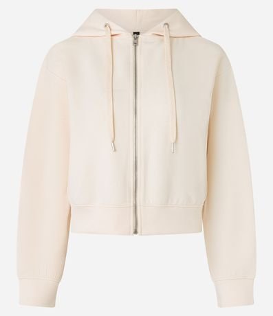 Saco Slim en Algodón con Capucha y Forro Fleece 5