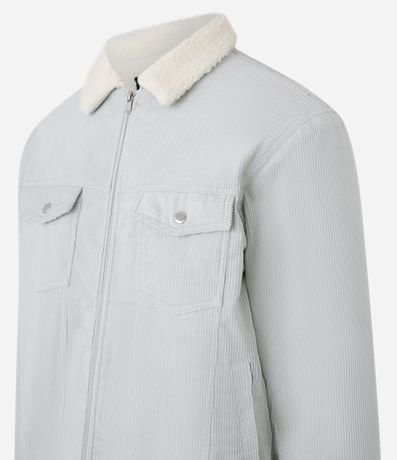 Campera en Terciopelo con Sherpa 8