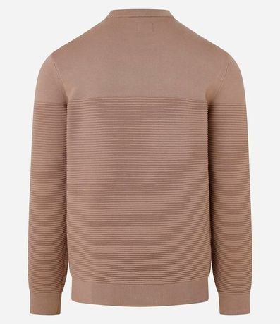 Suéter en Punto con Canalé Texturizado 3