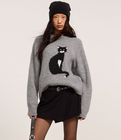 Short Pollera en Sastrería con Cintillo de PU y Hebilla 3