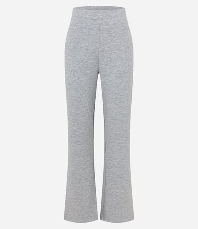 Pantalón Flare en Algodón con Forro Fleece 5