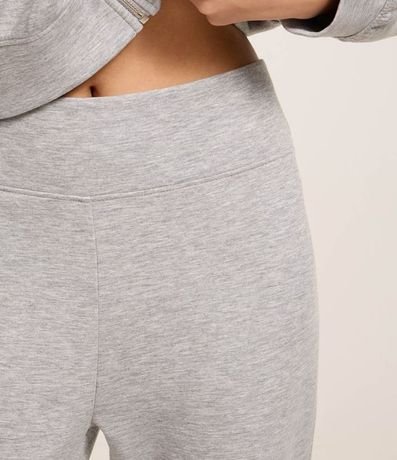 Pantalón Flare en Algodón con Forro Fleece 4