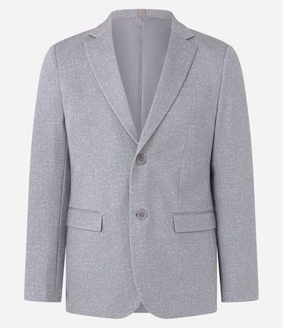Saco de Traje Básico en Tricolina con Abotonado Doble 5